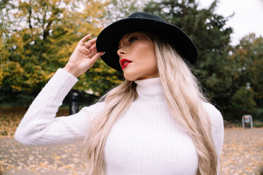 Confident Woman with Stylish Hair